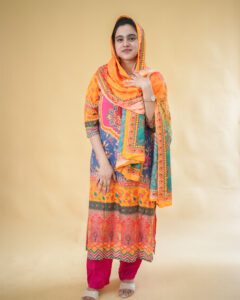 Muslin Salwar Suit added to wishlist